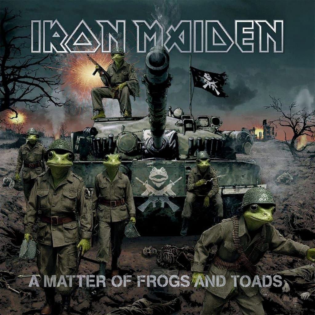 Iron Maiden Album Cover: A Matter of Frogs and Toads
