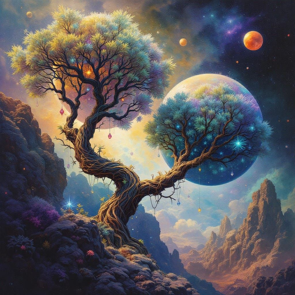 Celestial Harmony in Ethereal Realms