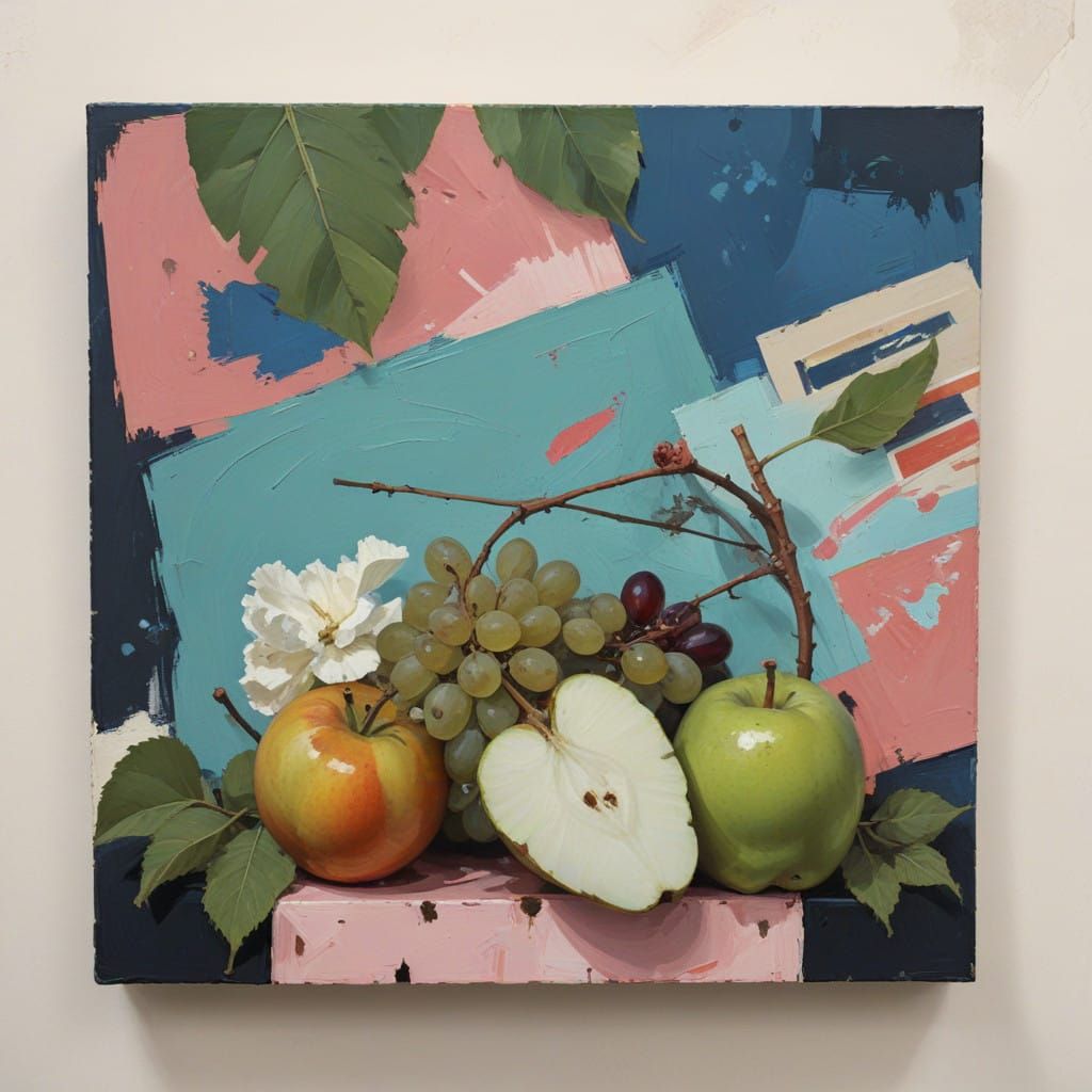 Classical Still Life in Modern Brushstrokes