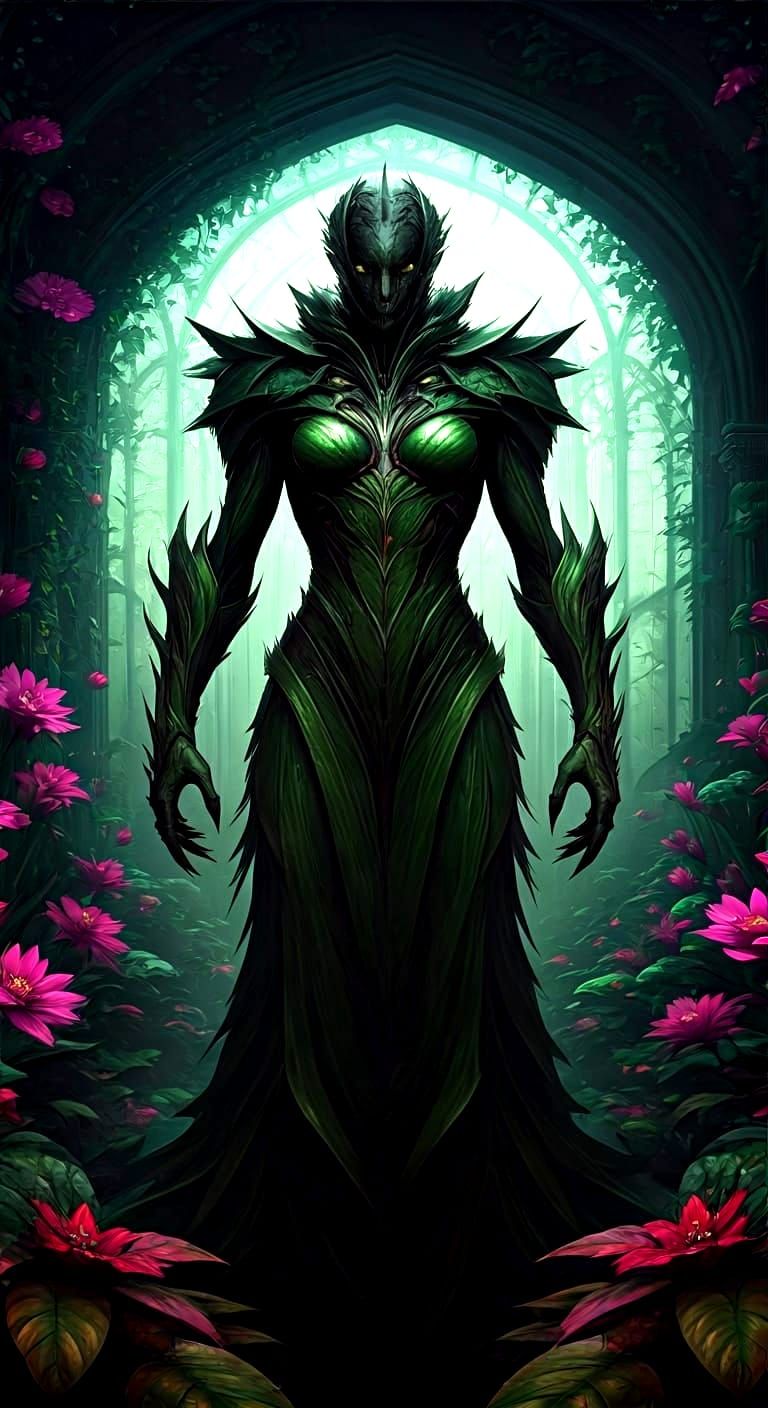 Supervillain named 'BloomBlight', who controls plant life wi...