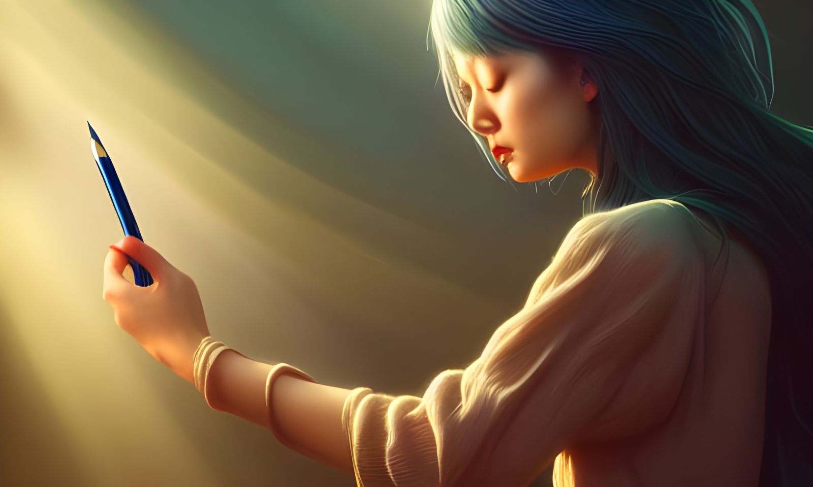 Ethereal Fantasy Scene in Hyperdetailed Digital Painting