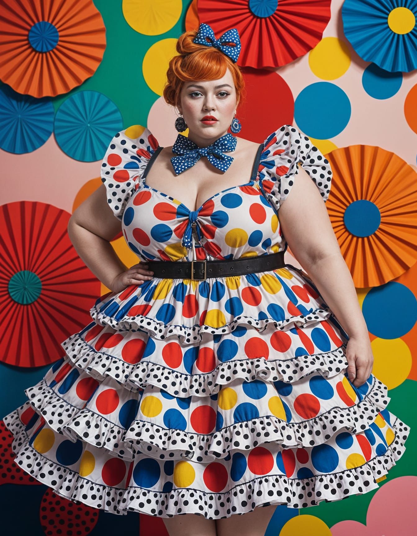 Polka Dot Haute Couture Inspired by Yayoi Kusama