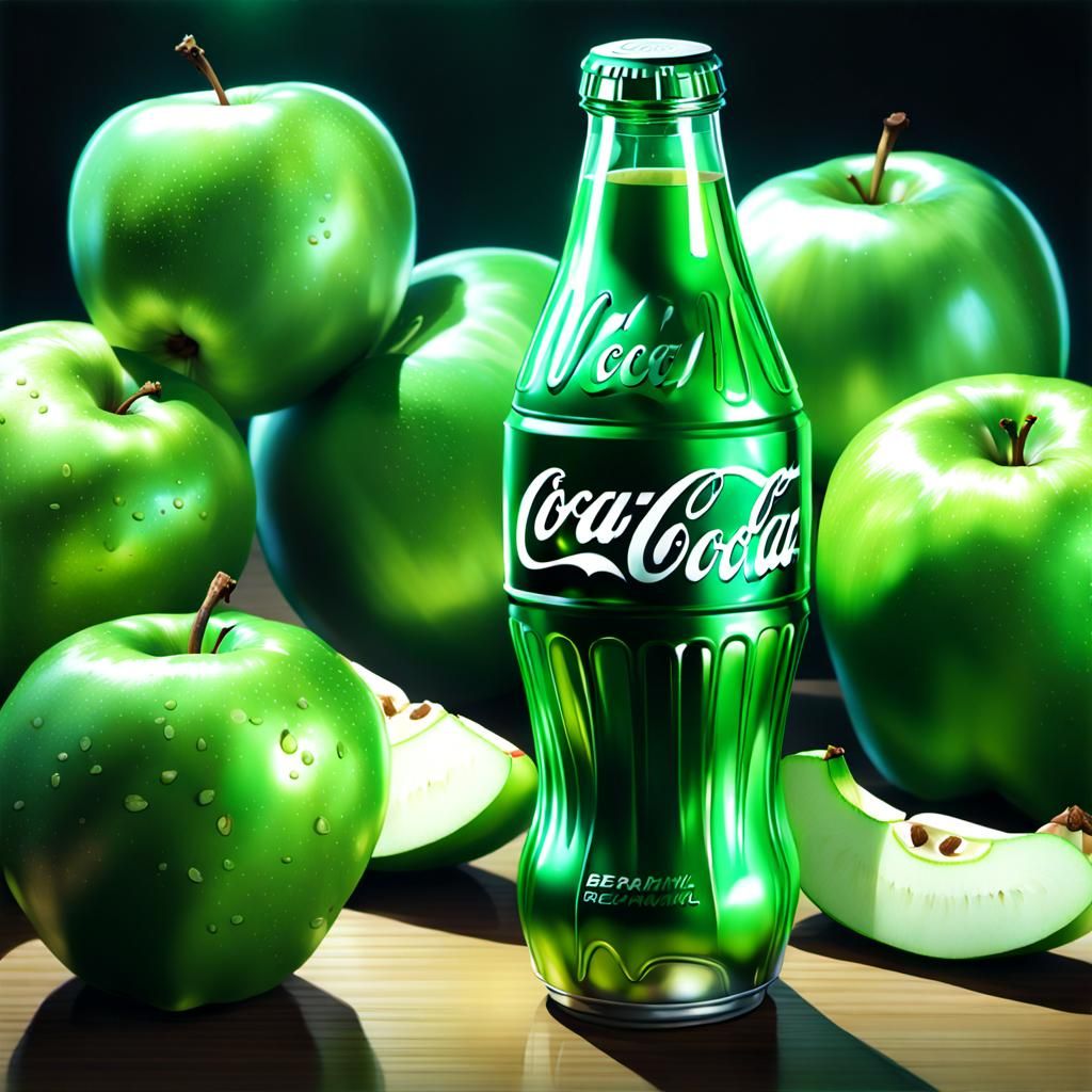 CocaCola Green Apple
