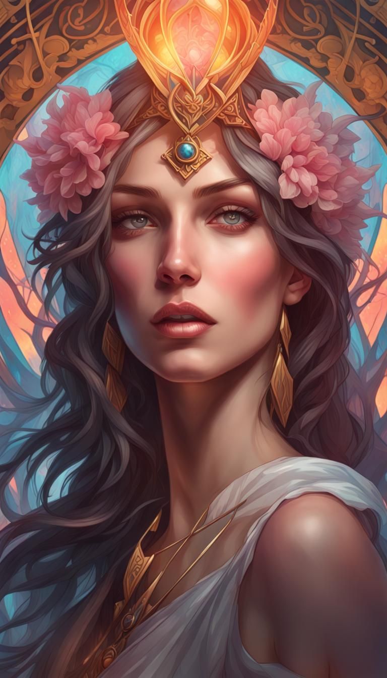 Falling in Love Tarot Card Concept Art