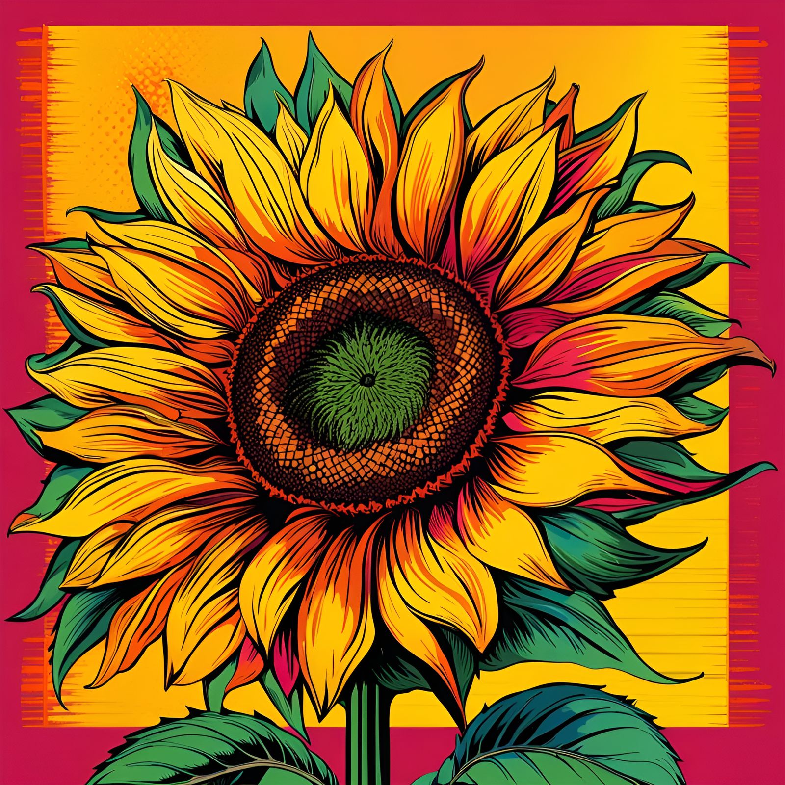 Sunflower's bold statement!