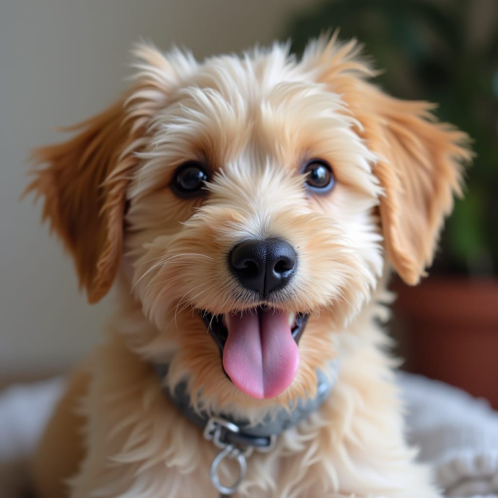 Cute Dog Portrait