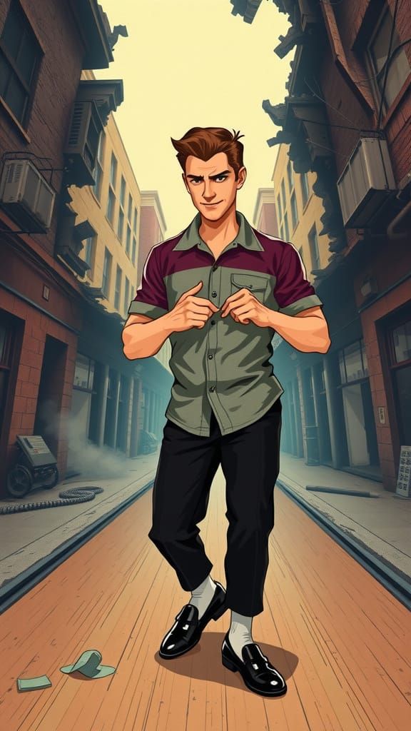 Bowling Hustler in Crumbled Alley Vortex