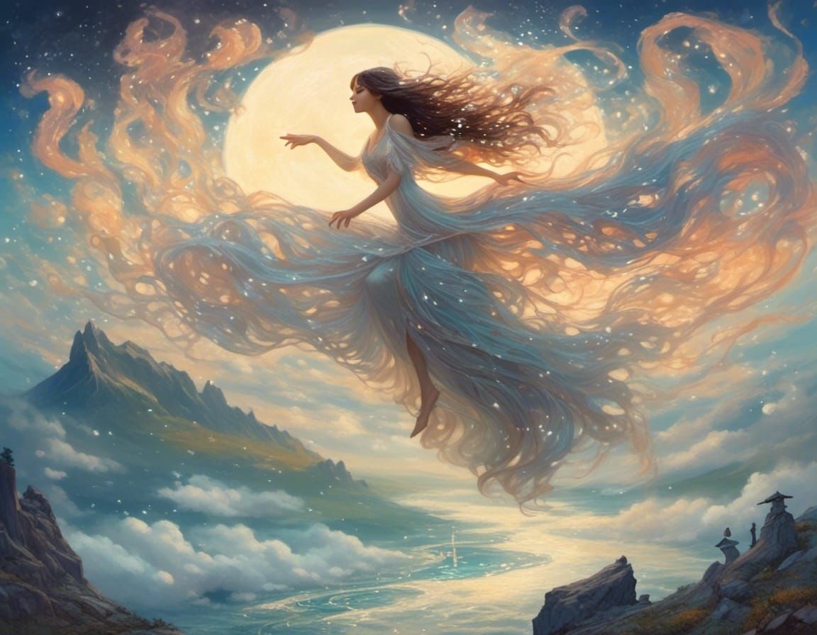 under the moon's glow