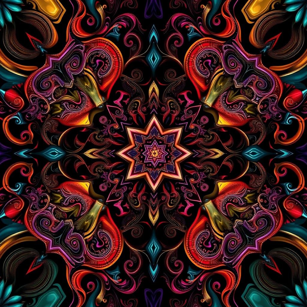 Fractal Artistic Exploration of Pruritus Ani