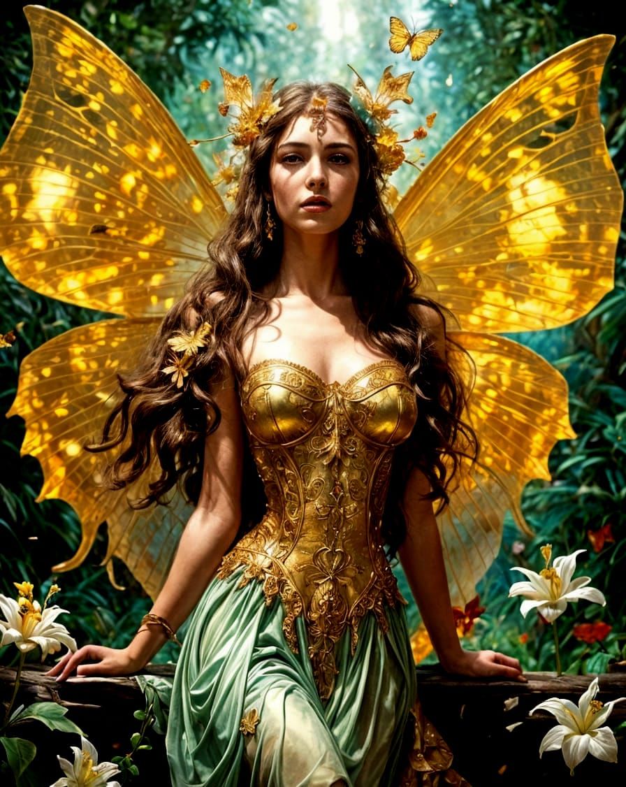 Your Average Victorian Garden Fairy