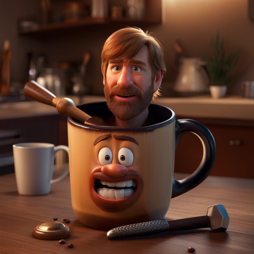 Chuck Norris is coffee mug