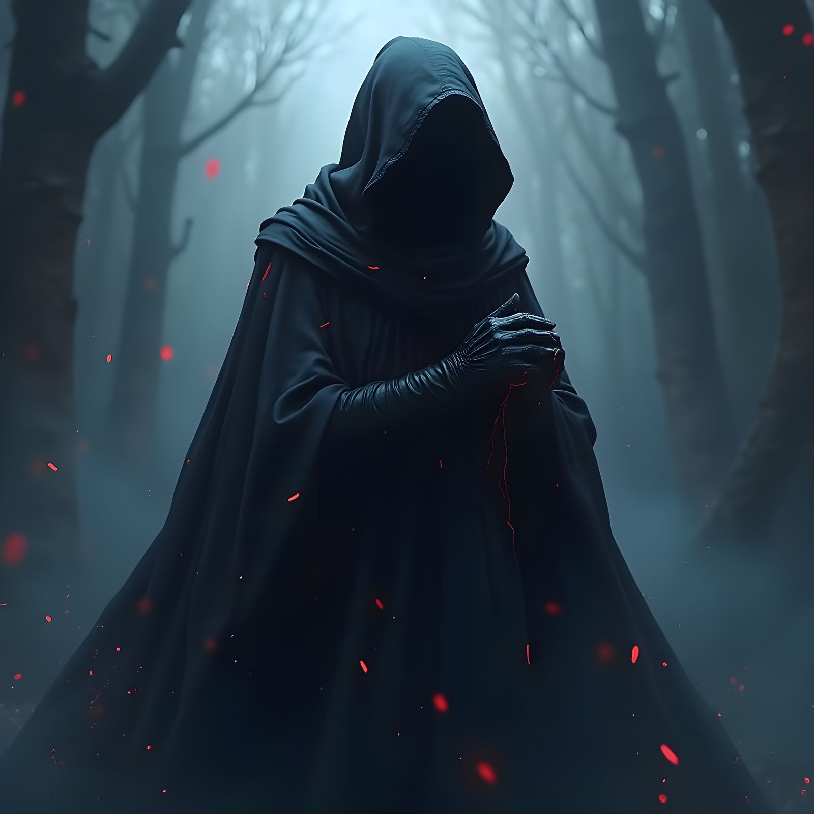 Anime Grim Reaper Inspired by Death Note in 3D