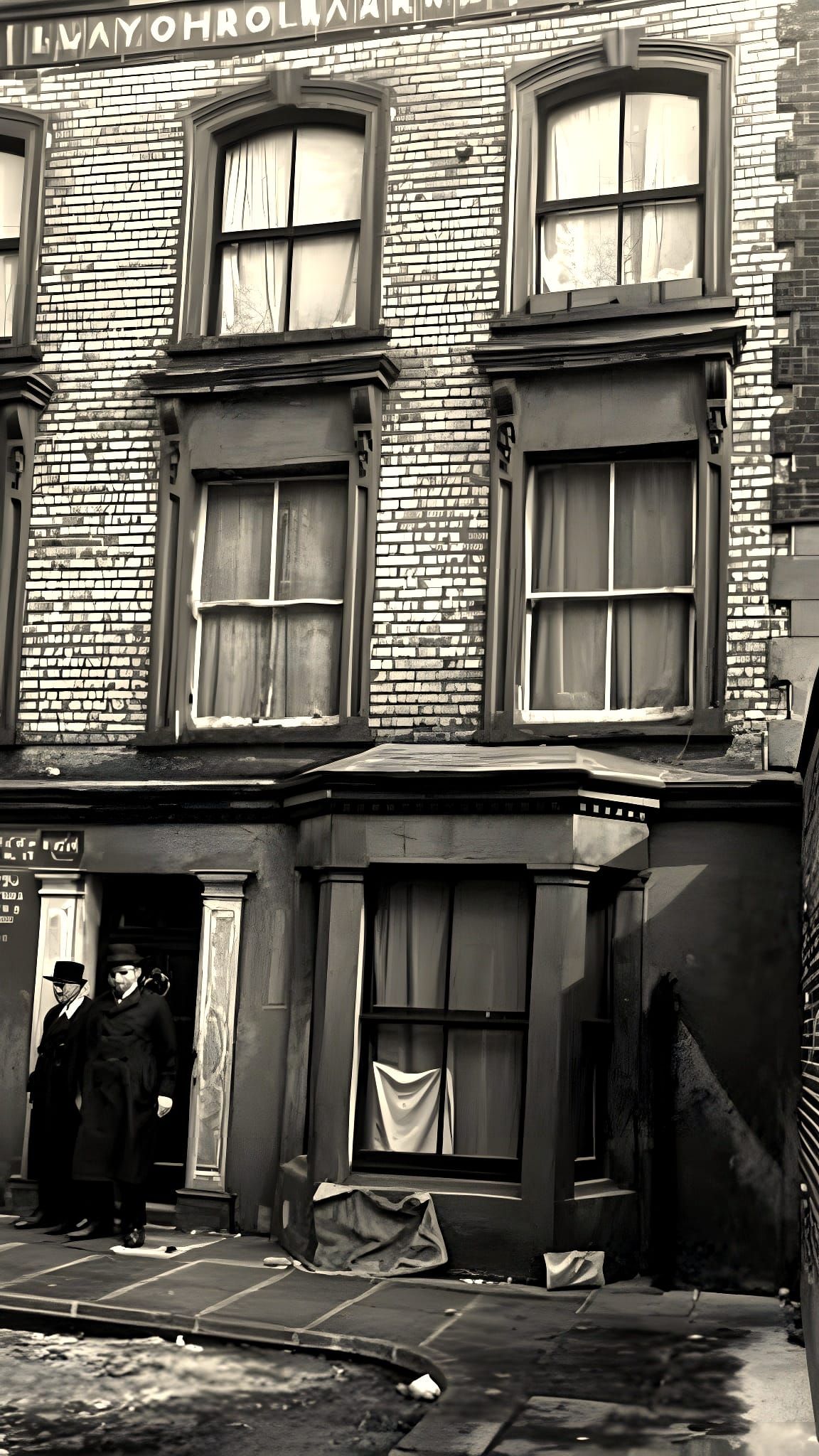 Squalid London Tenement in Deep Color