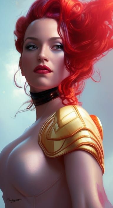 Rachel Zegler as Marvel's Rogue: Digital Portrait