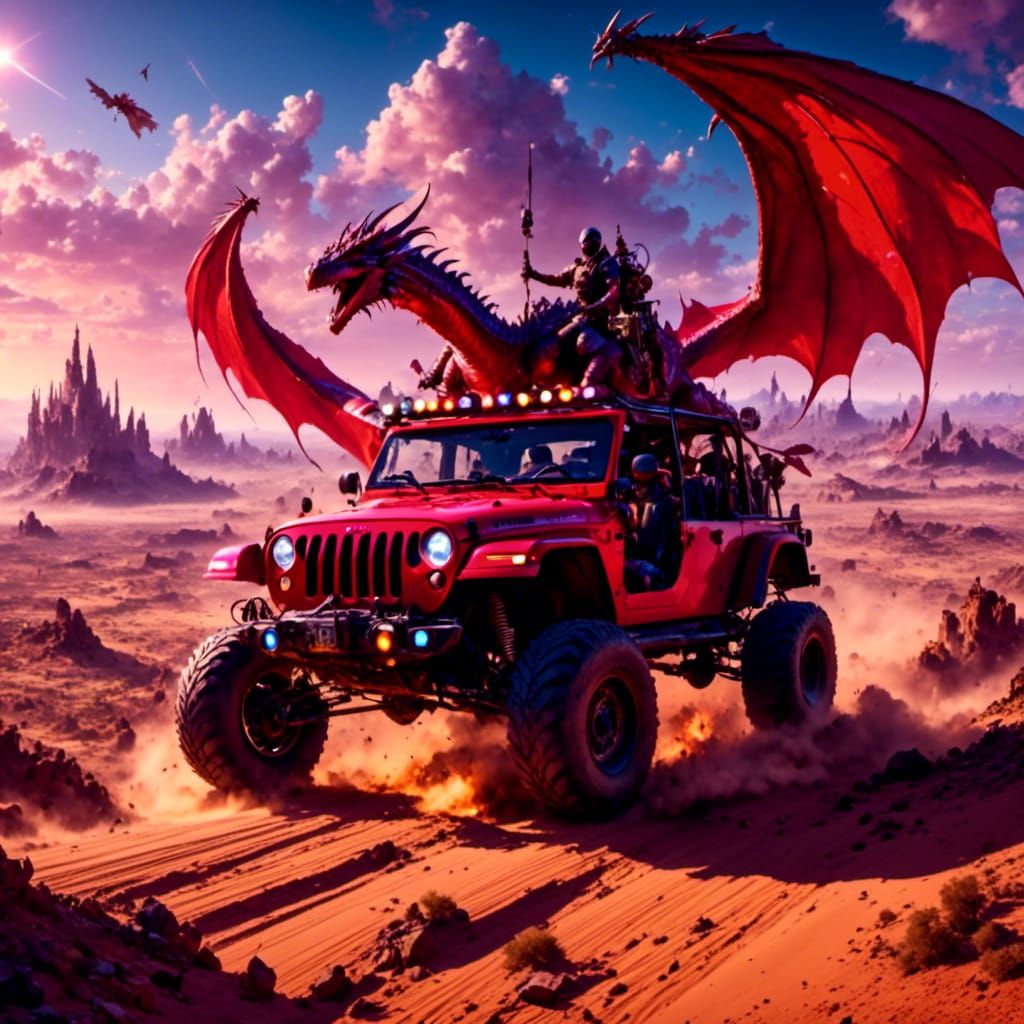 Dragon and Rock Band's Desert Adventure