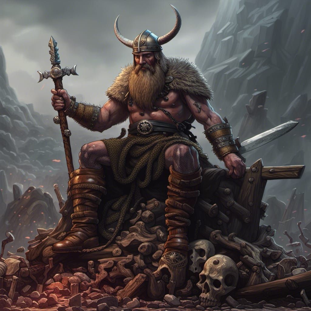 The viking king.