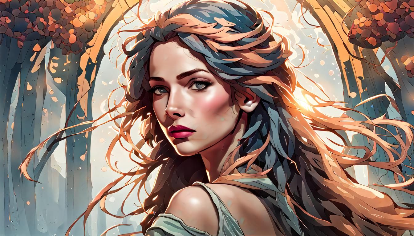 Detailed Portrait in the Style of Rutkowski