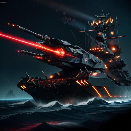 Warbringer Spaceship: Heavily Armored in Deep Space