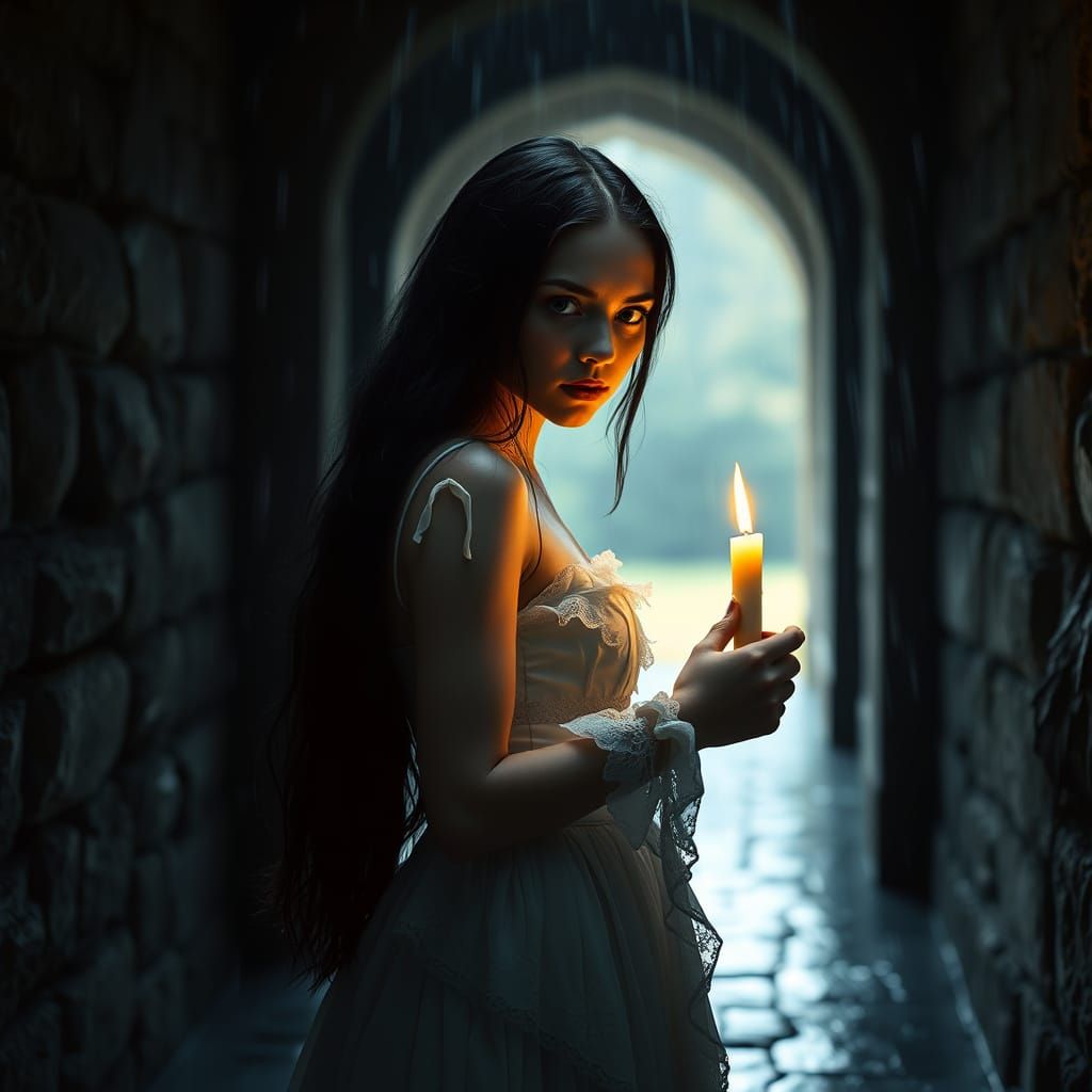 Ethereal Beauty in Forgotten Grandeur