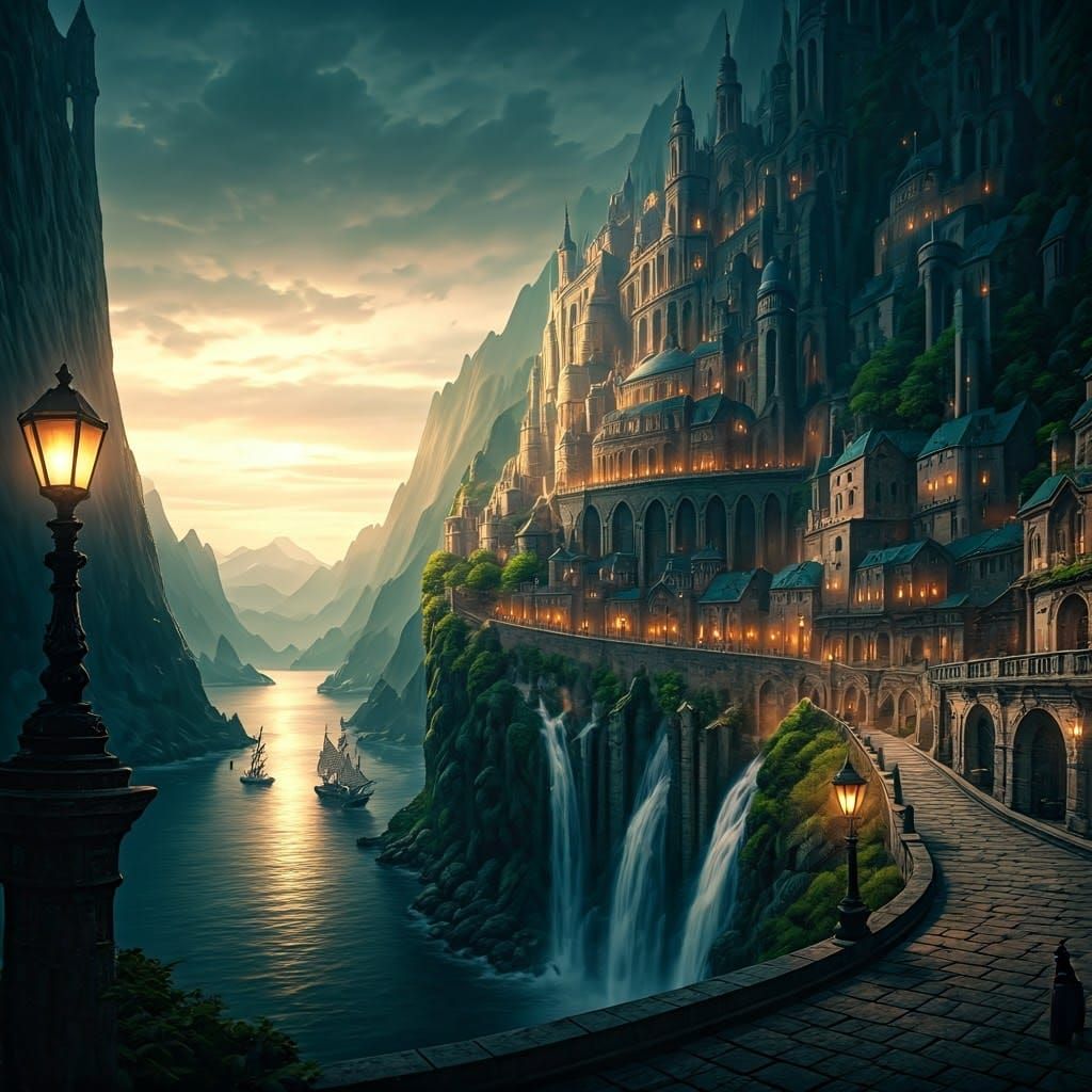 Saxonburg - Fantasy Northern Port City