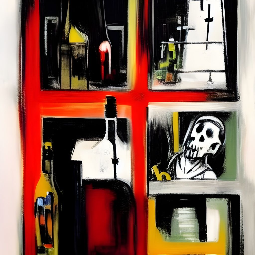 Sci-Fi Bar at the Crossing: Macabre Contemporary Art