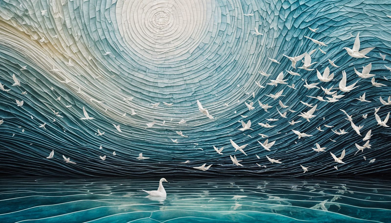 Ethereal Vessel in a Surreal Dreamscape