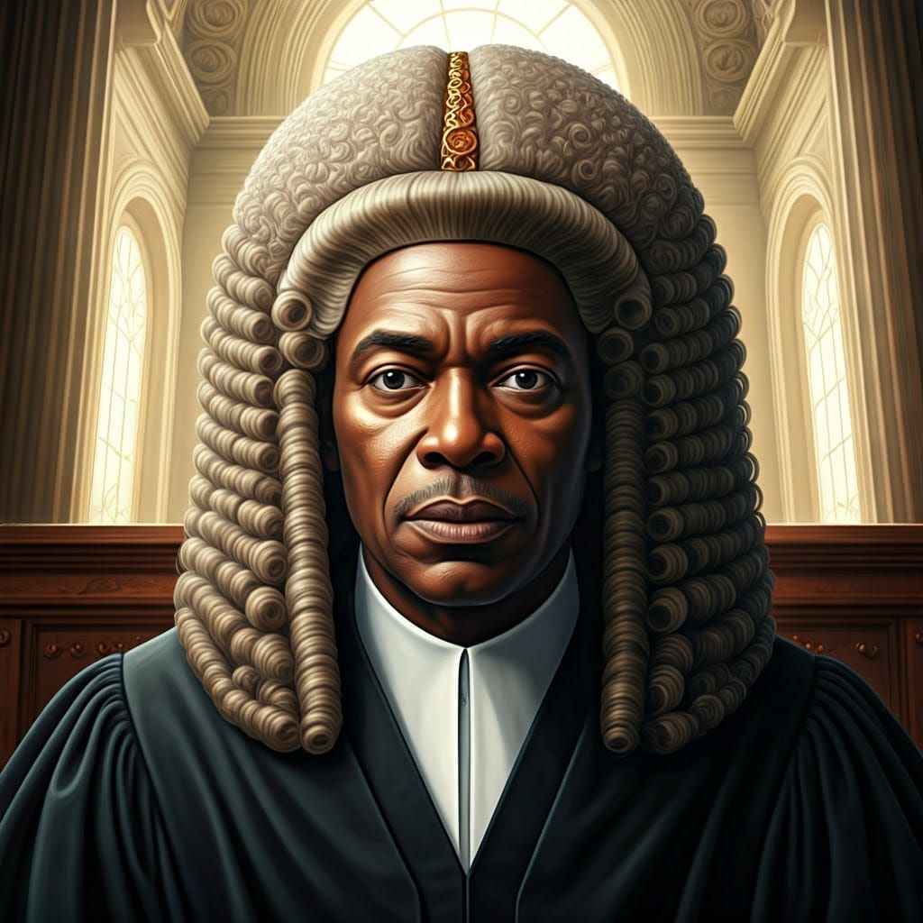 POST-COLONIAL CALAMITIES (THE PERUKED AFRICAN JUDGE)