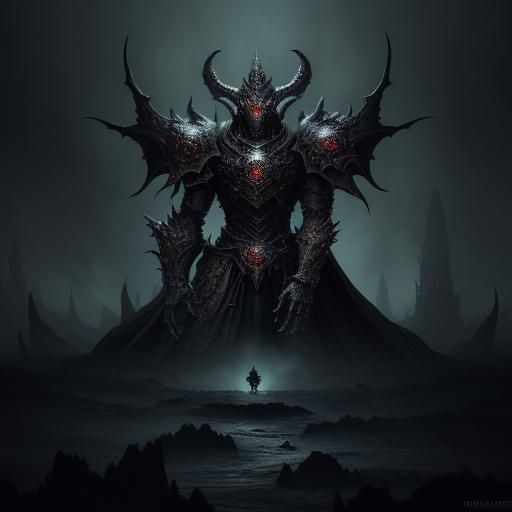 Ornate Dragon-Elephant-Tiger Hybrid in Dark Fantasy Style