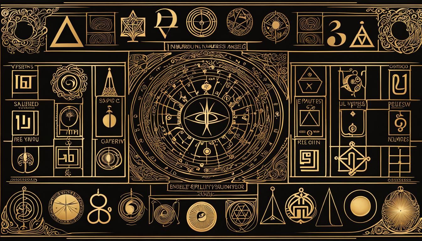 Spiritual Symbols and Sacred Geometry Design