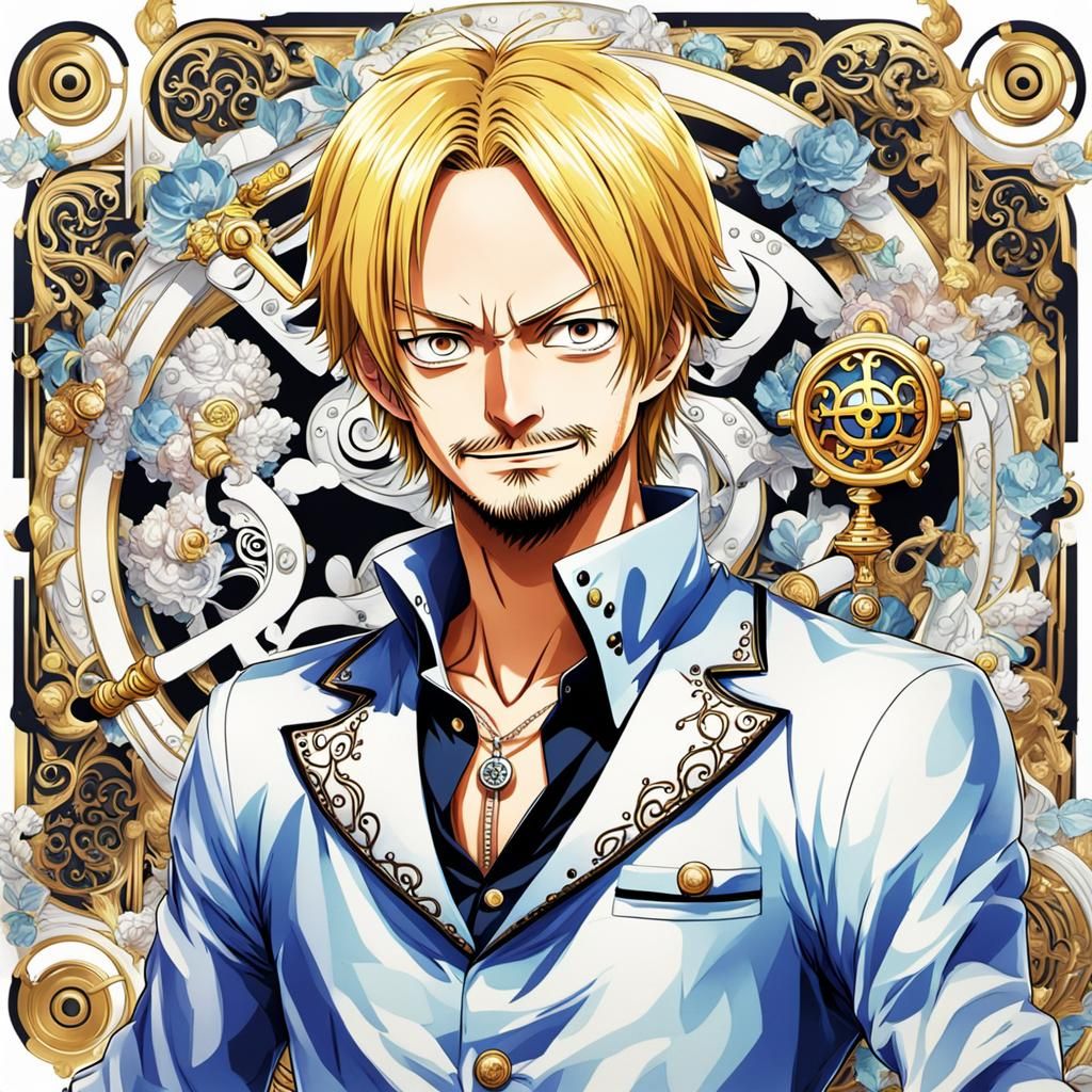 One Piece Sanji: 8k Anime Digital Art