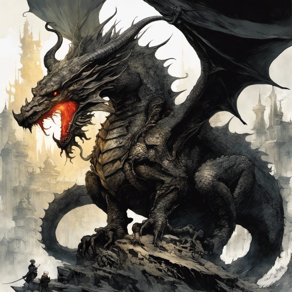 Demon Rider: A Fantasy Digital Art Piece