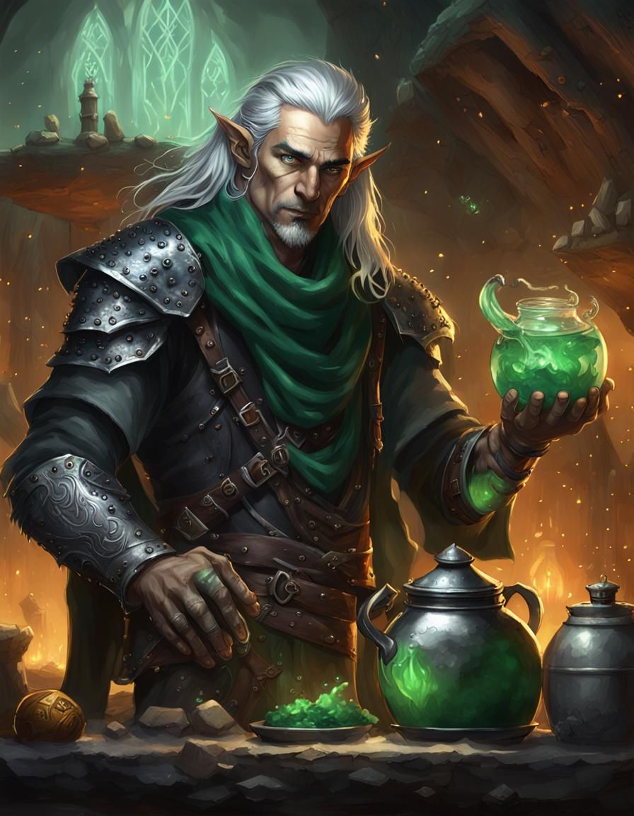 Shadar Kai Artificer Alchemist