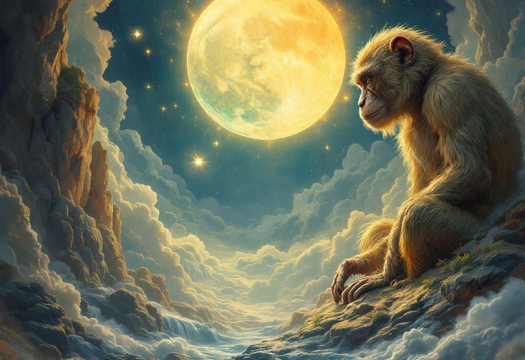 Stone Monkey Emerges in Primal Chaos