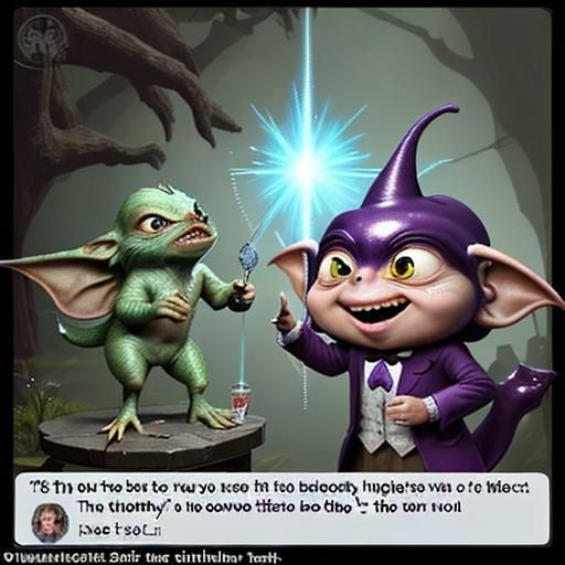 Gremlin:  Reality checks? Pah! You want statistics? People come to wishing wells for a sprinkle of magic, not a dry lect...