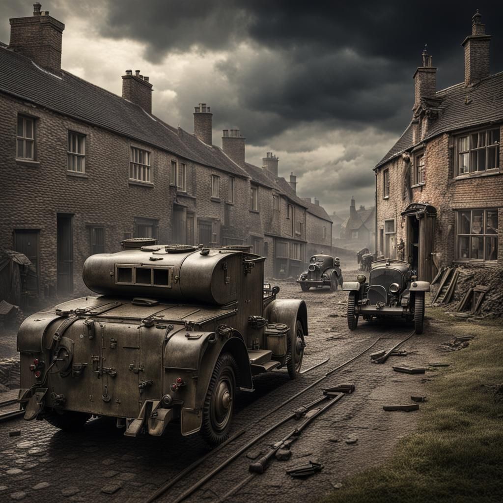 World War II: Hyperrealistic Cinematic Battle