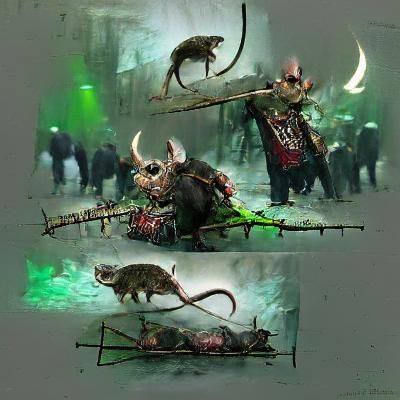 Skaven Character Concept Art
