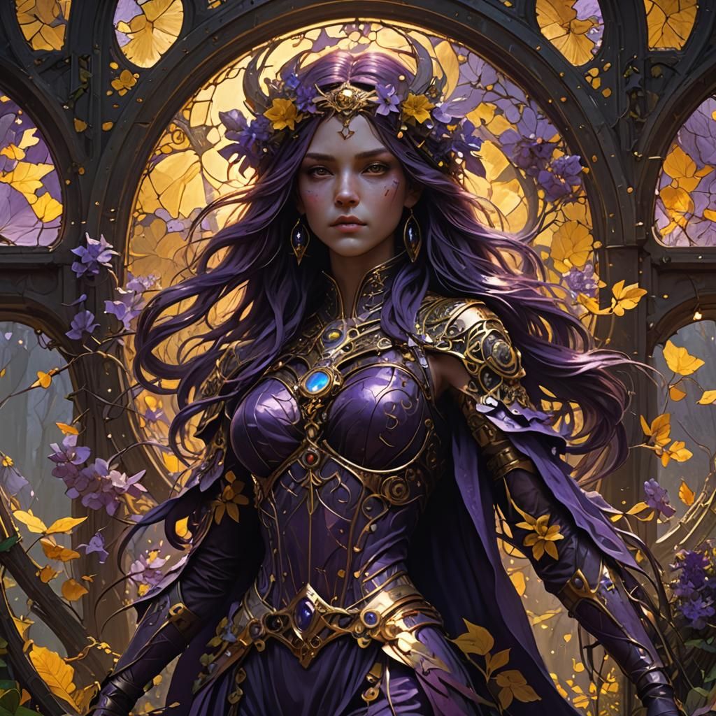 Dark Fantasy Nature Scene in 8K Resolution