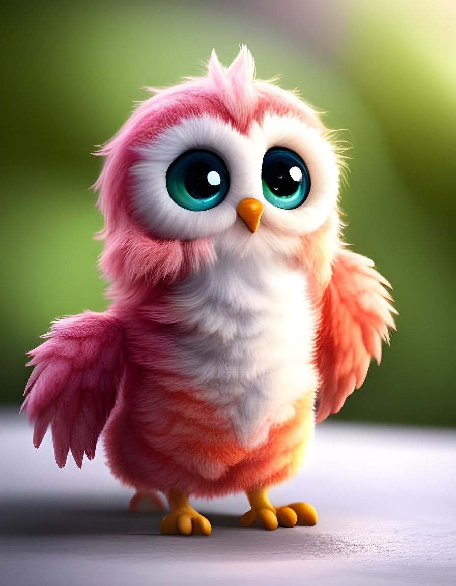 🦉Cute Fluffy Owl🦉