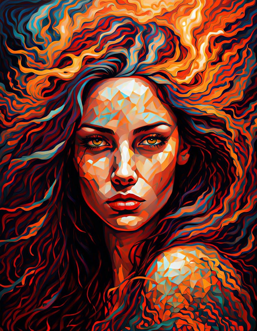 Dreamlike Surrealism in Impasto Oil Painting