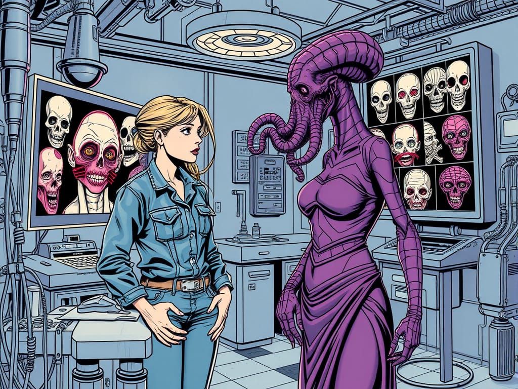 Eldritch Beauty Consultant Reveals Biopunk Body Mods