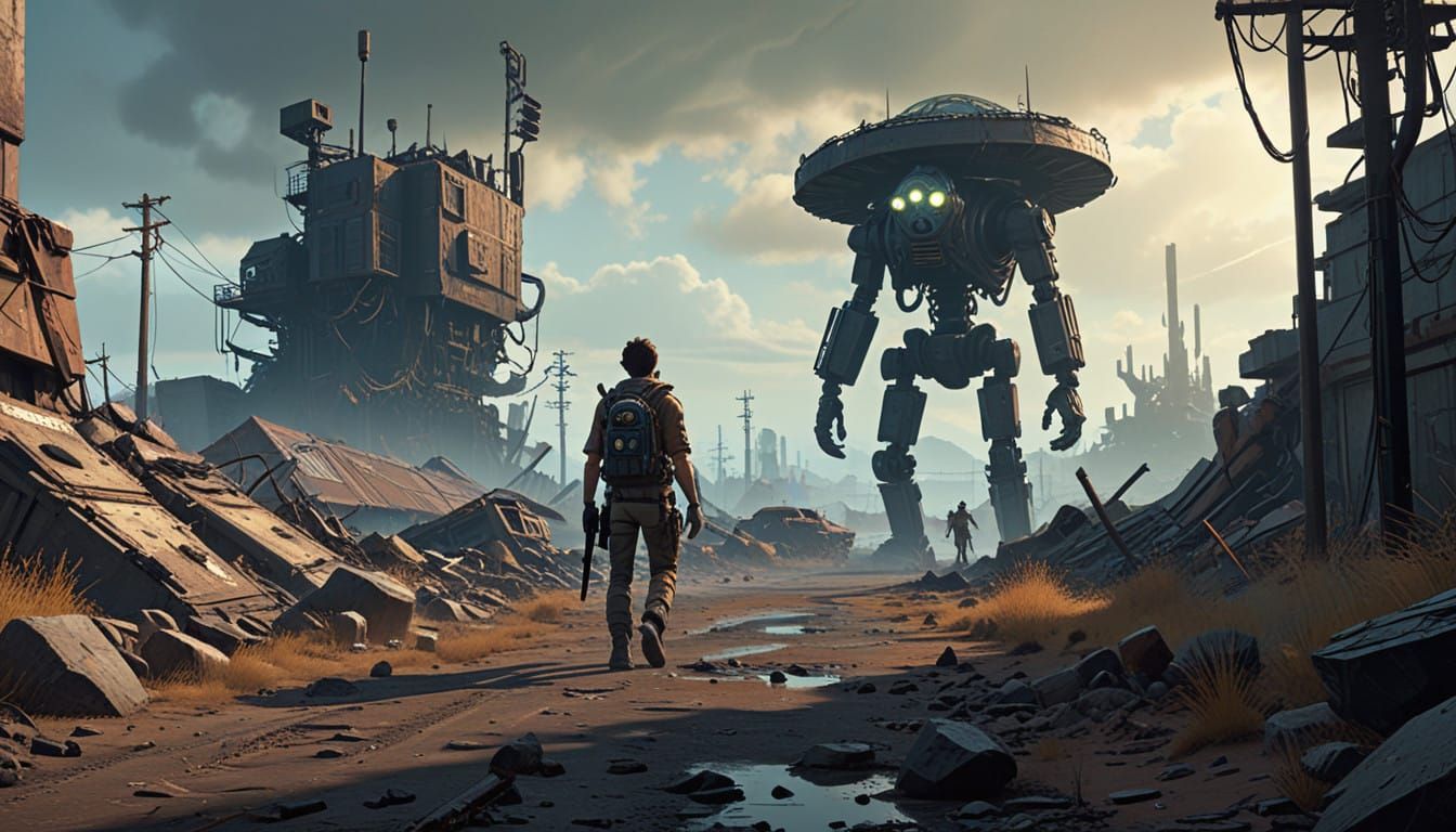 Gritty Post-Apocalyptic Heroes Sprint Through Pandora