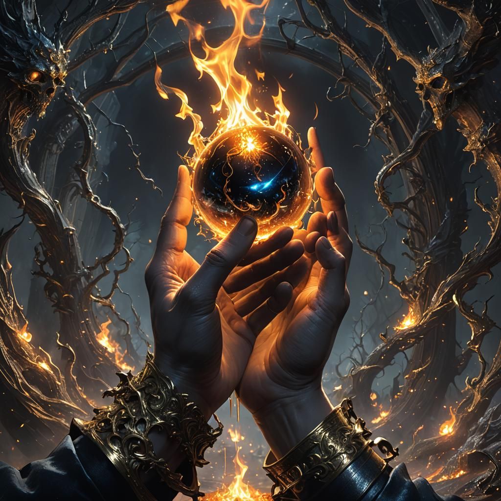 Burning Source of Life: Anime Art Style