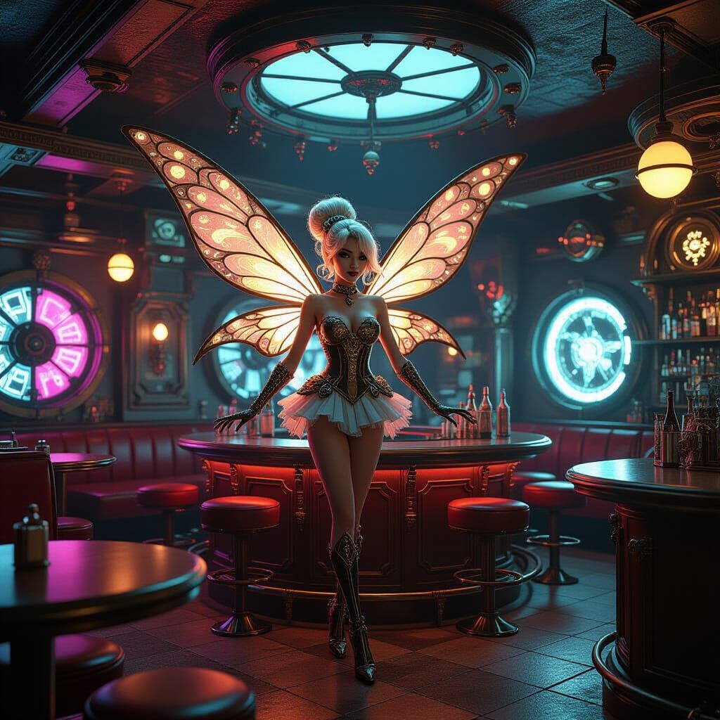 The Pixie Pub: A Sci-Fi Fairy Dive Bar