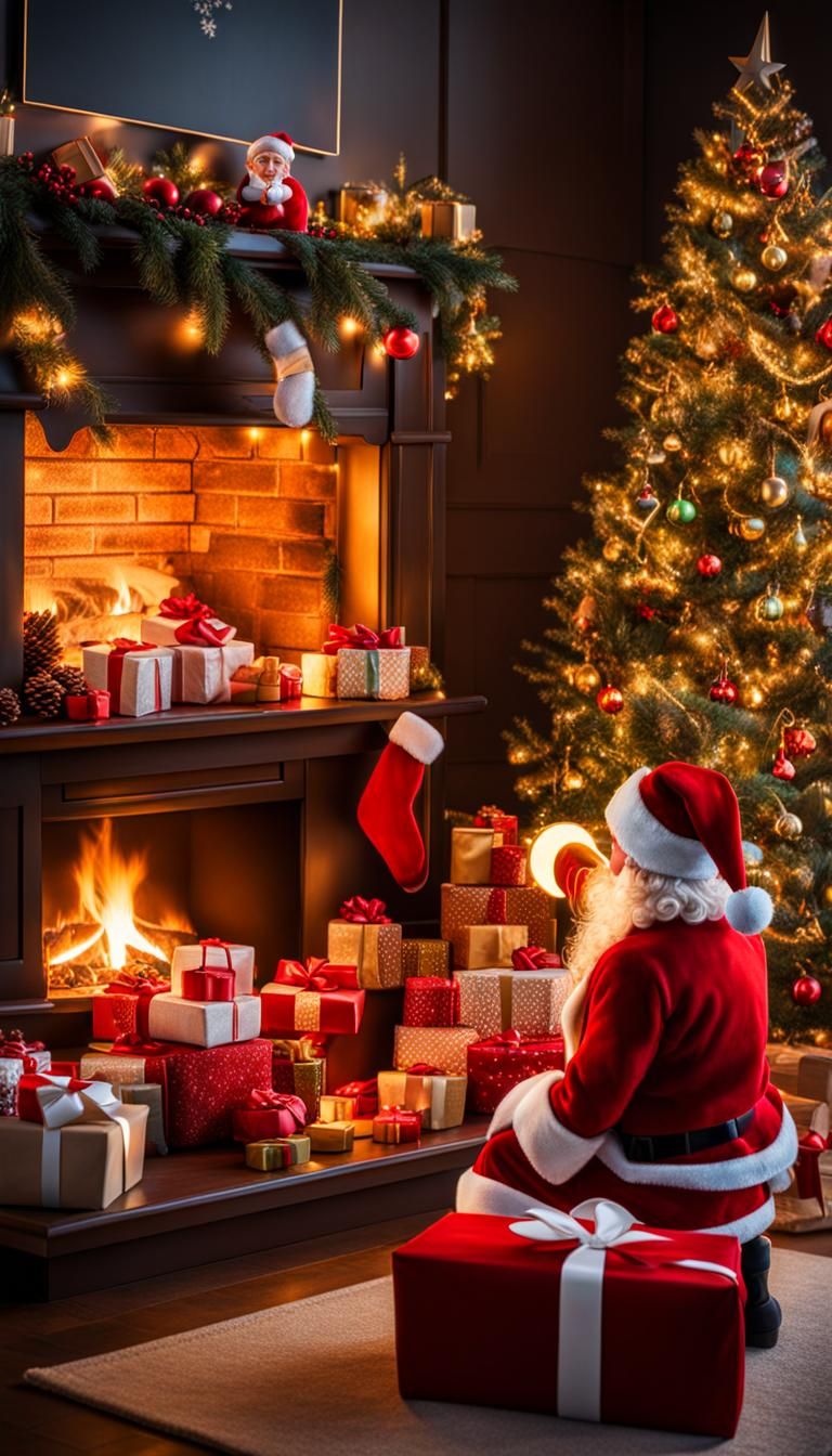 Santa Claus' Home at the North Pole