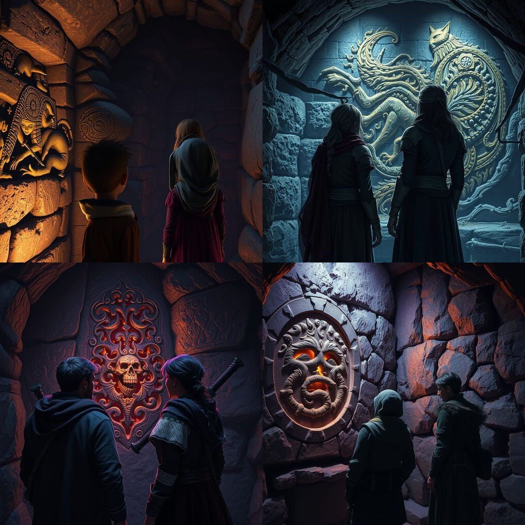 Medieval Discovery: Siblings Uncover Ancient Carvings