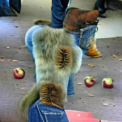 Apple Bottom Jeans and Boots with the Fur