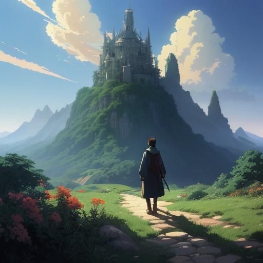 Christ Resurrection: Anime Key Visual by Makoto Shinkai
