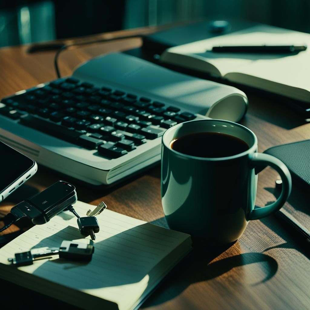 Phone Balancing Act: Cinematic Still Life