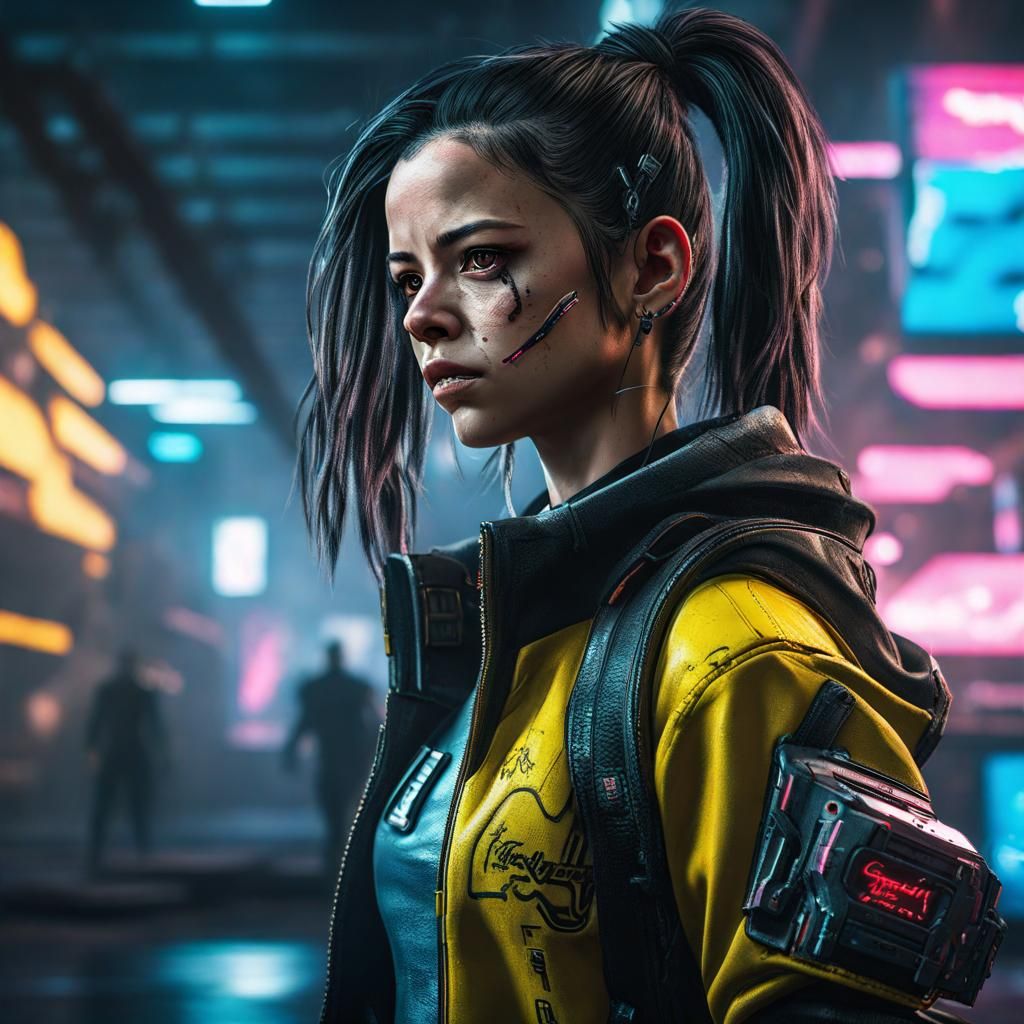 Jenna Ortega Cyberpunk 2077