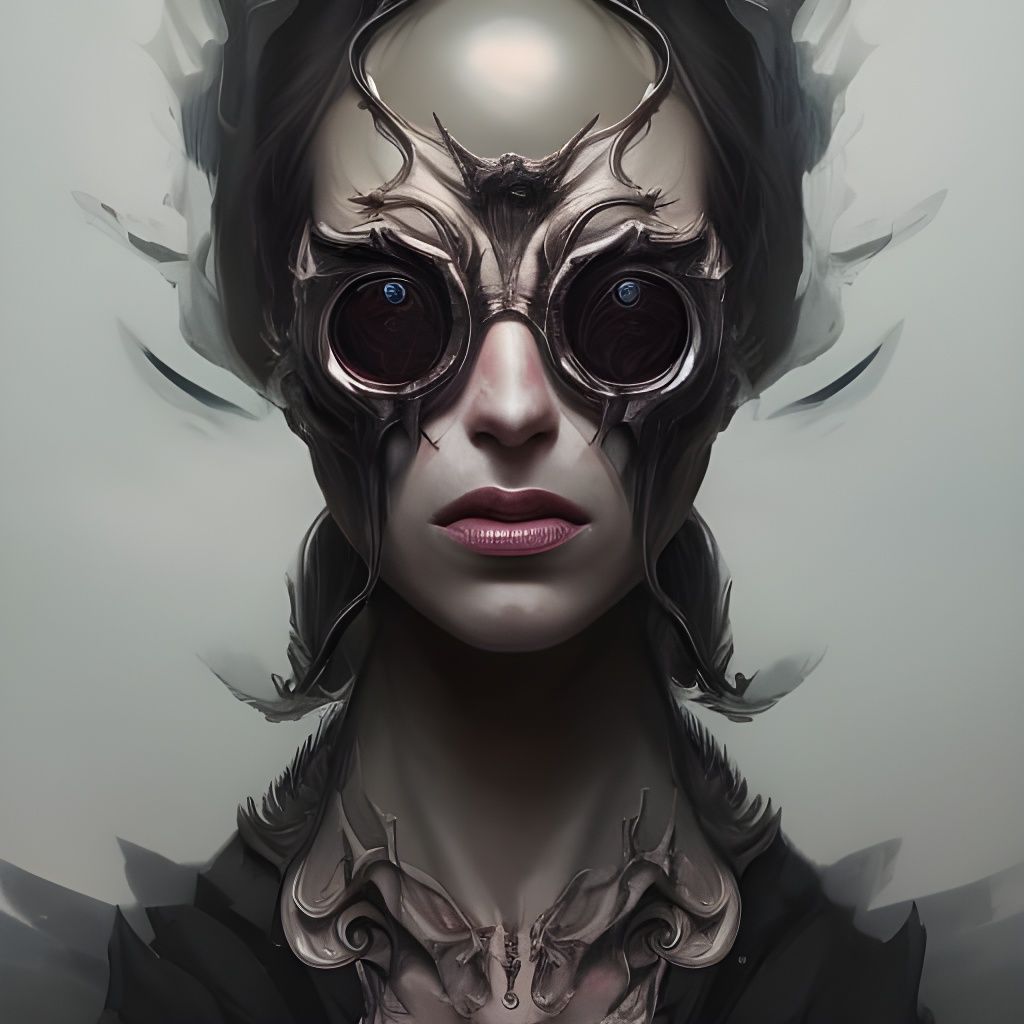 Demonic Eldritch Watchers Portrait in Unreal Engine 5